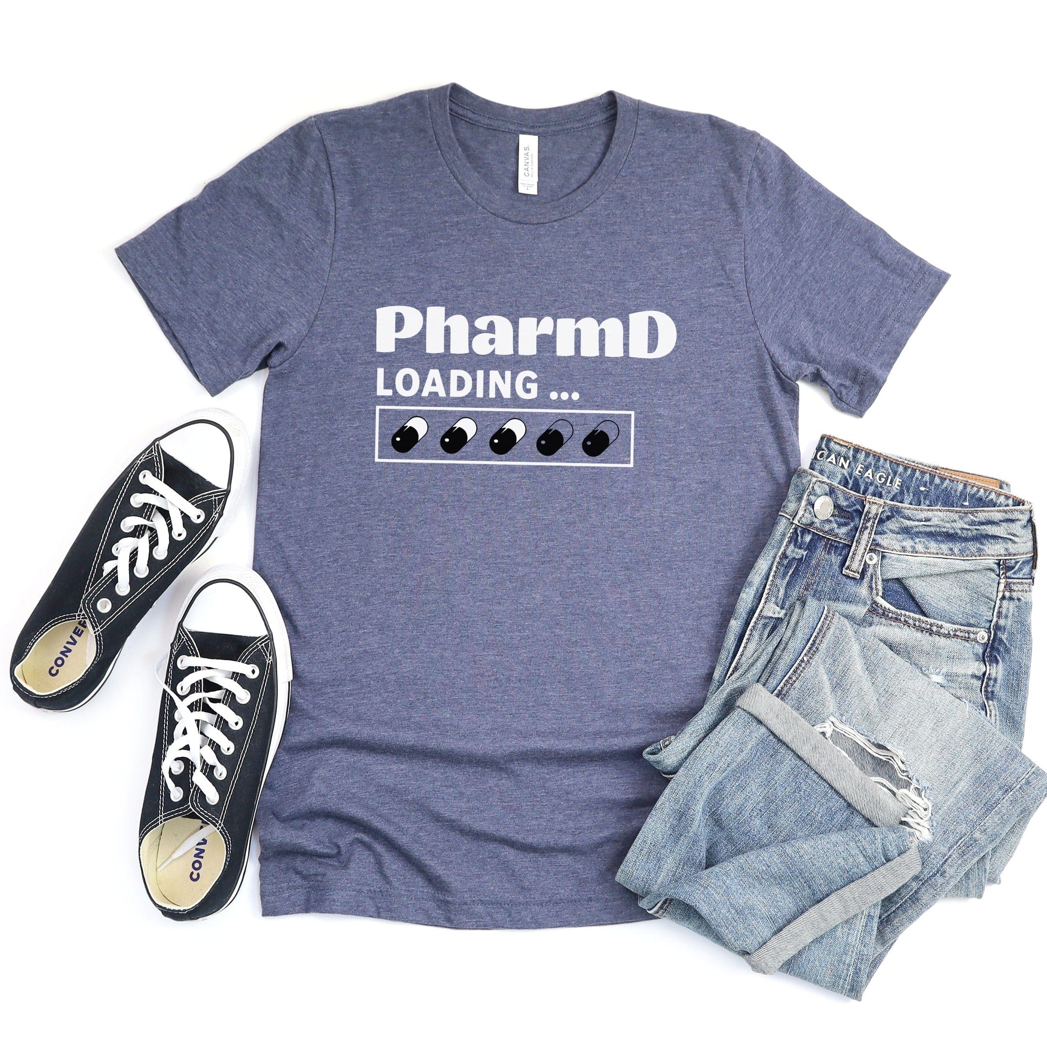 PharmD Loading Graphic Tee Casual Fashion Product