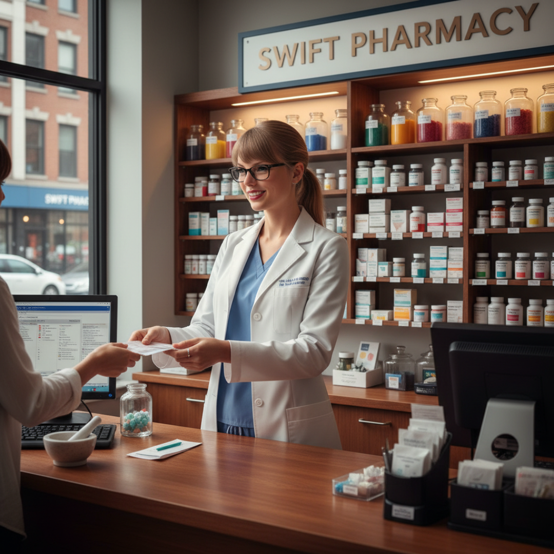 Pharmacy Team Members as Taylor Swift Eras