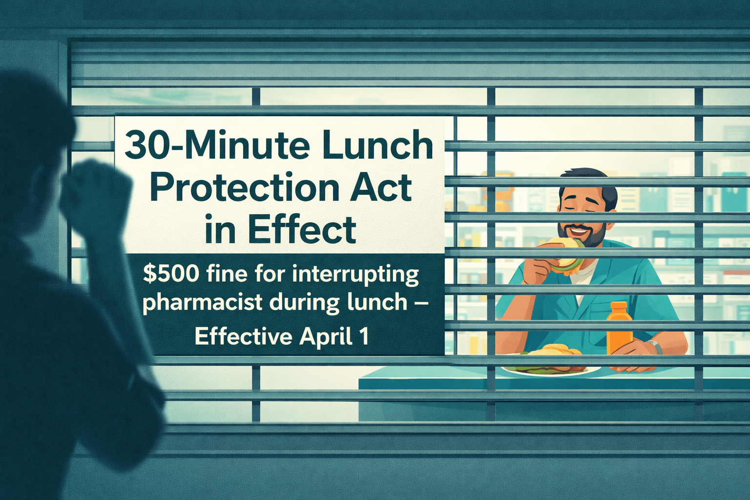 BREAKING: The 30-Minute Lunch Protection Act Just Passed for Pharmacists - Adverse Reactions