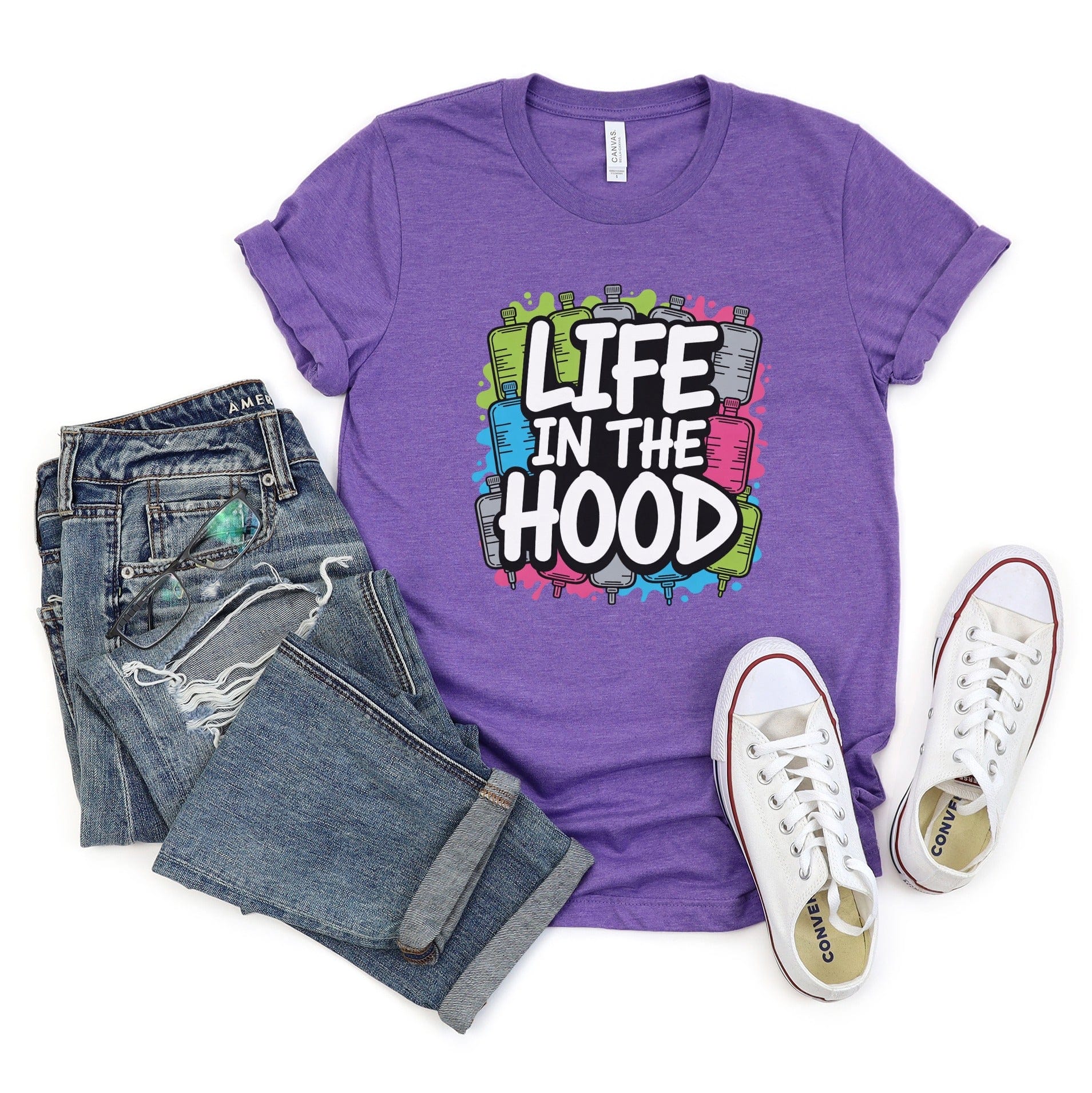 Life in the Hood Graphic T-Shirt product type