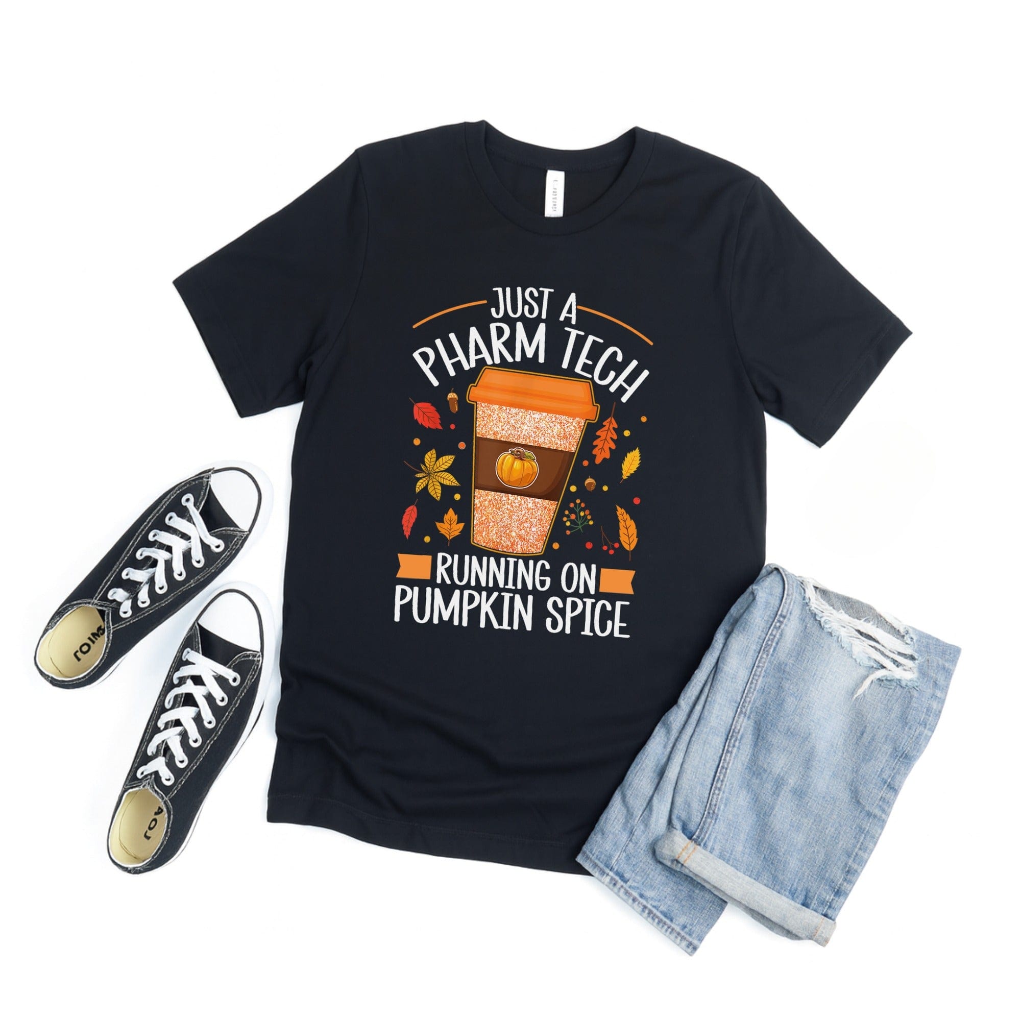 Just A Pharm Tech Running On Pumpkin Spice product type