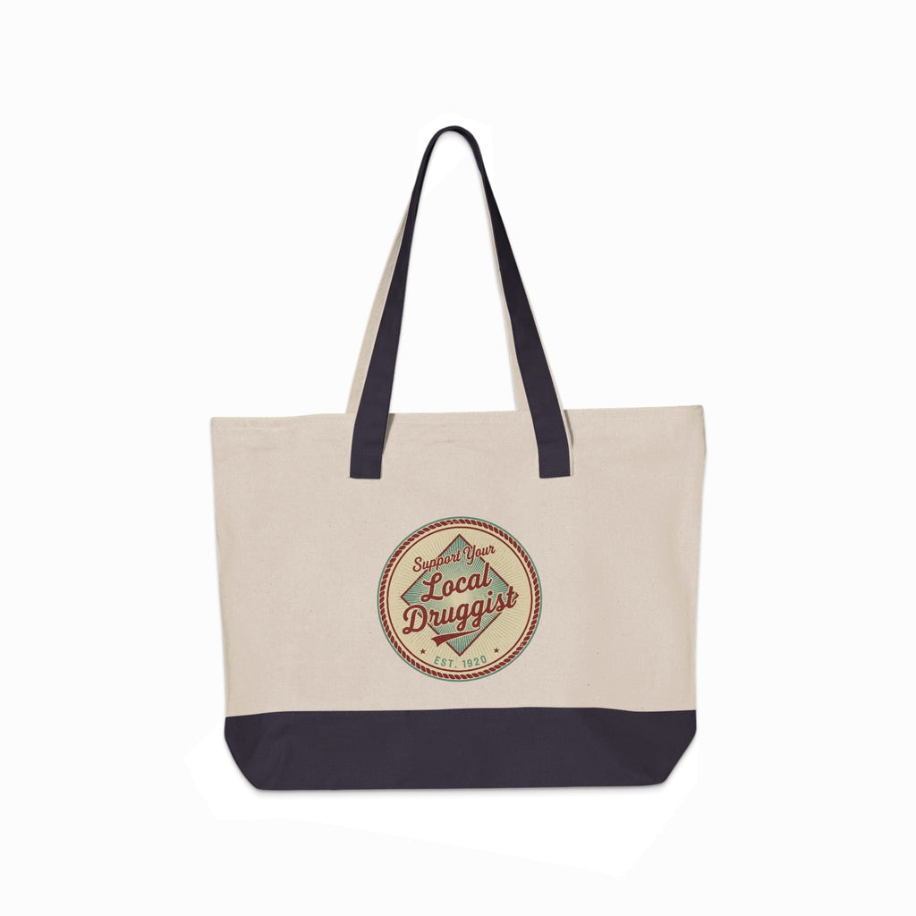 Support Your Local Druggist Tote Bag for Shopping