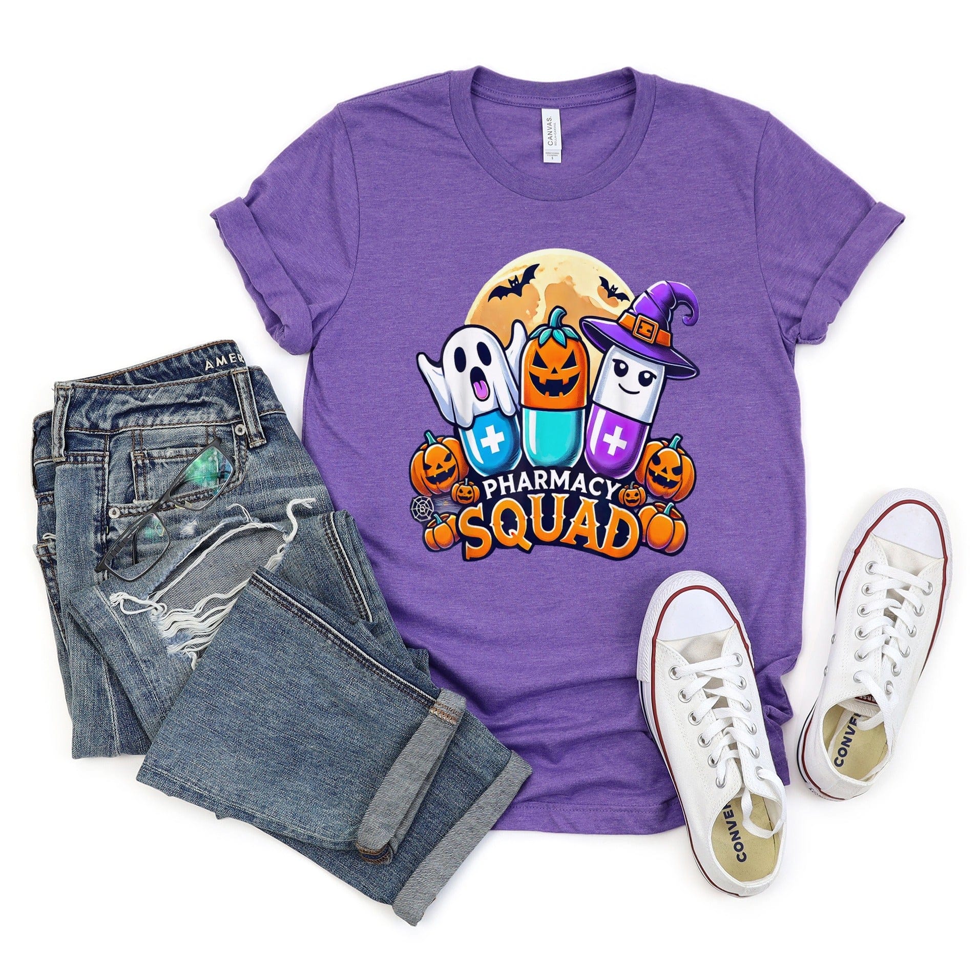 Halloween Pharmacy Squad Graphic T-shirt product type