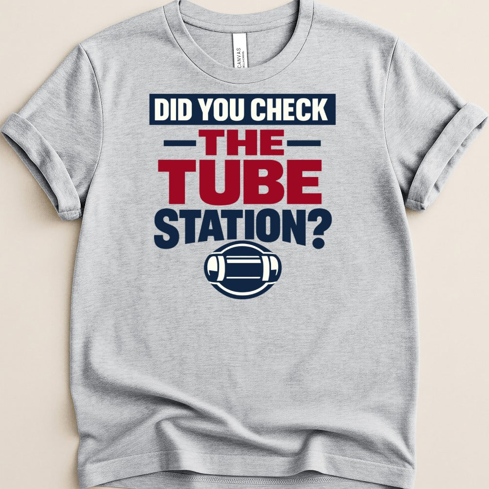 Did You Check the Tube Station? Tee