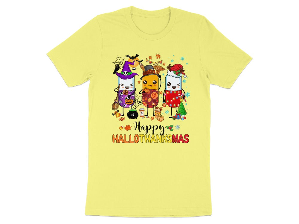 Happy HalloThanksMas Pharmacy Tee
