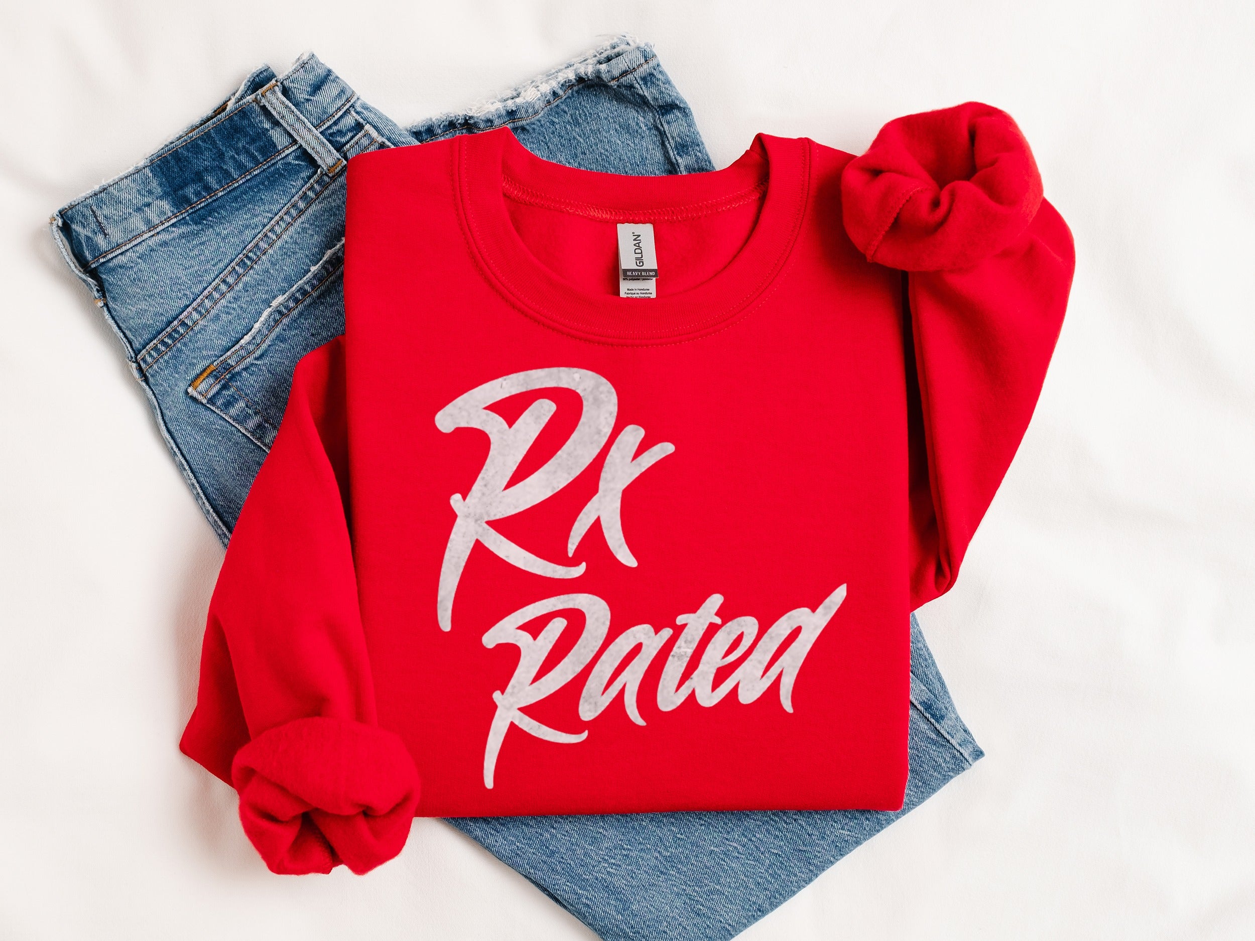 Rx Rated Graphic Red Pullover Sweatshirt product
