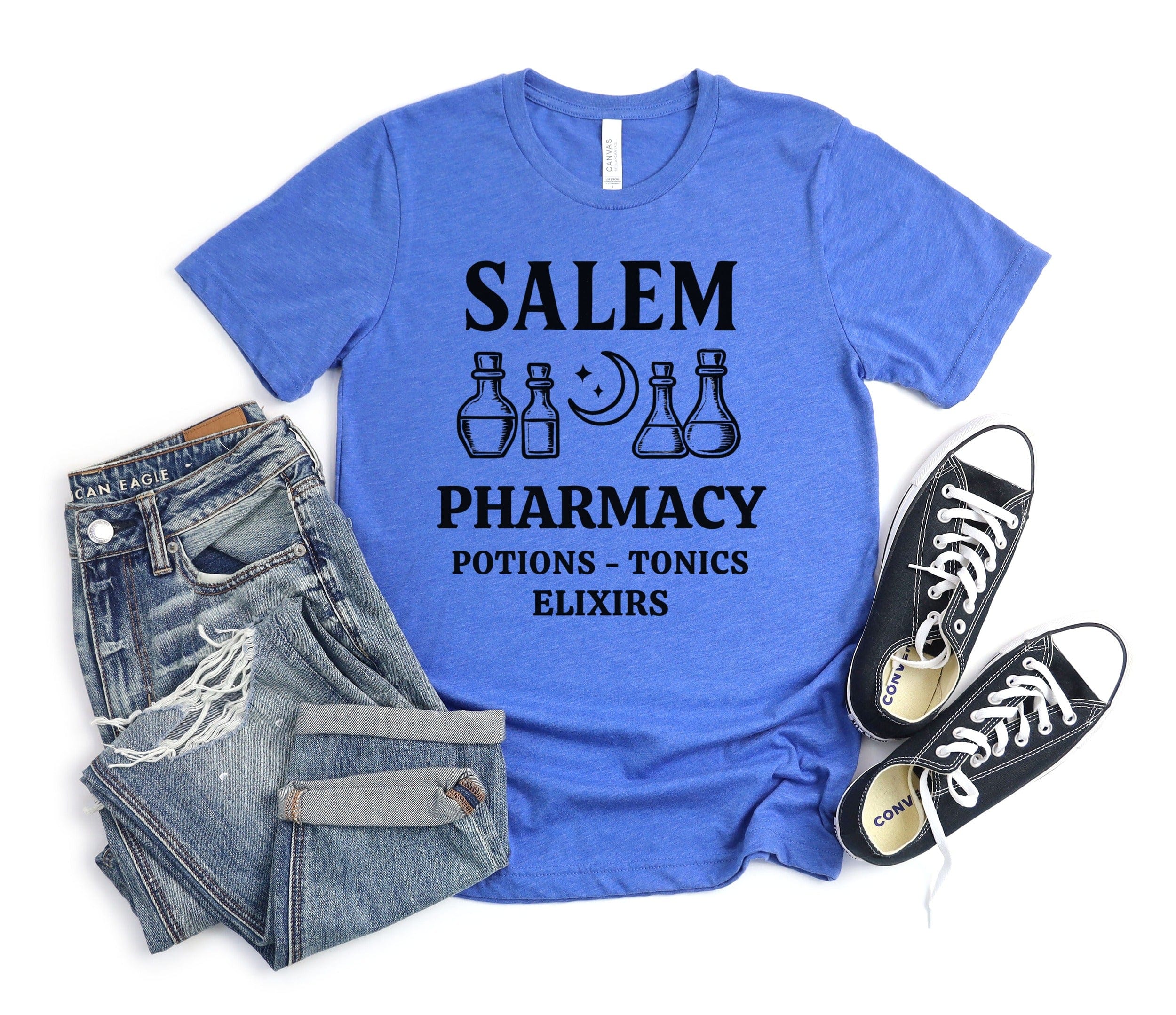 Salem Pharmacy Potions Tonics Elixirs T-shirt product