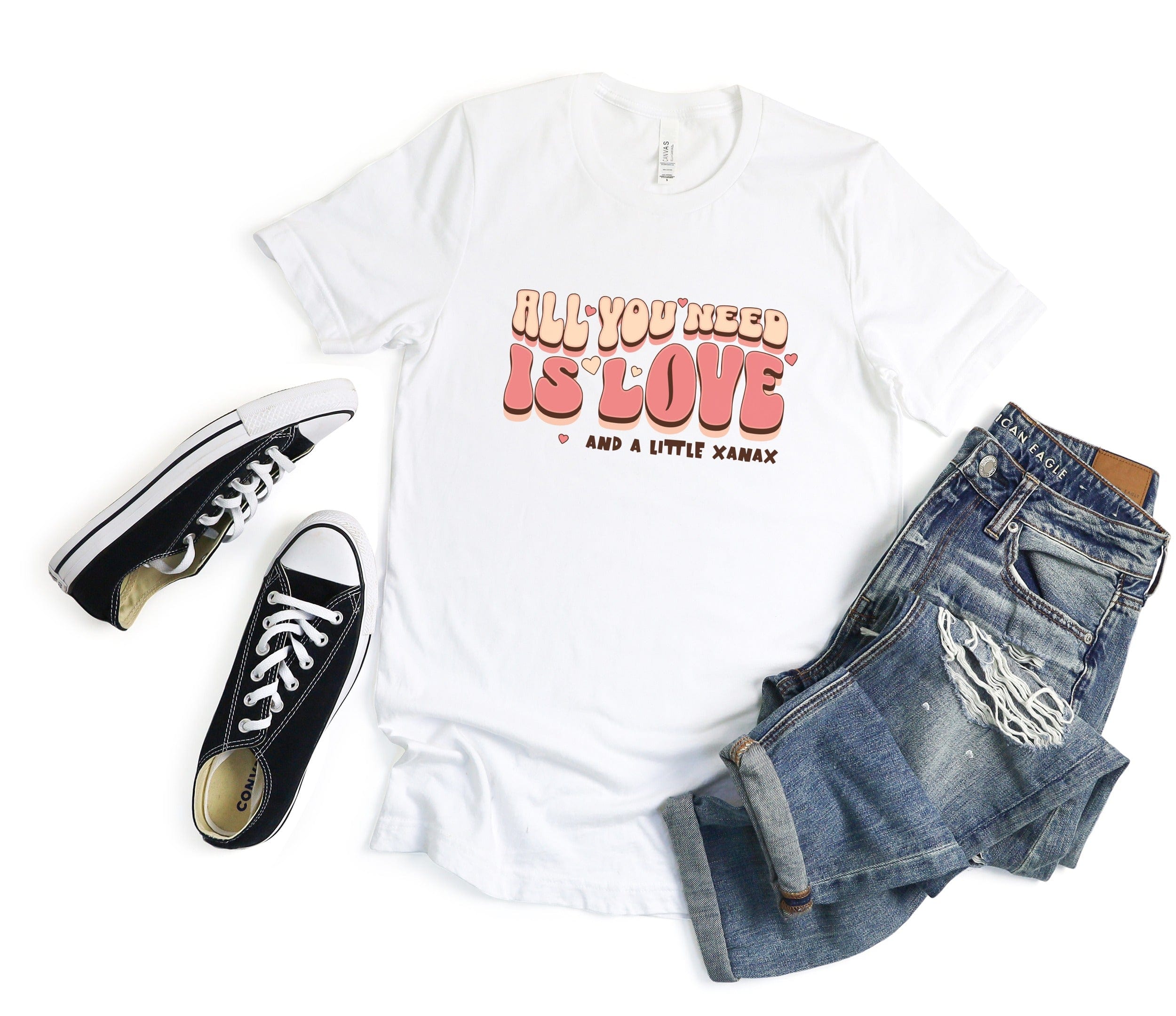 All You Need Is Love and a Little Xanax T-shirt product