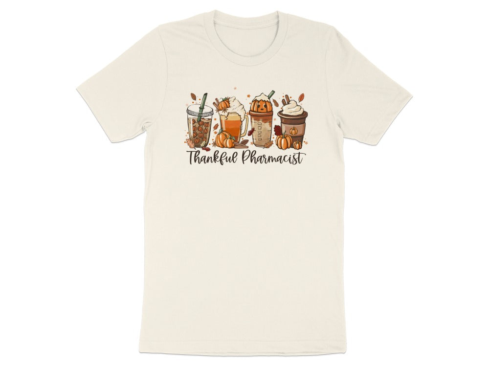 Thankful Pharmacist Fall Drinks Tee