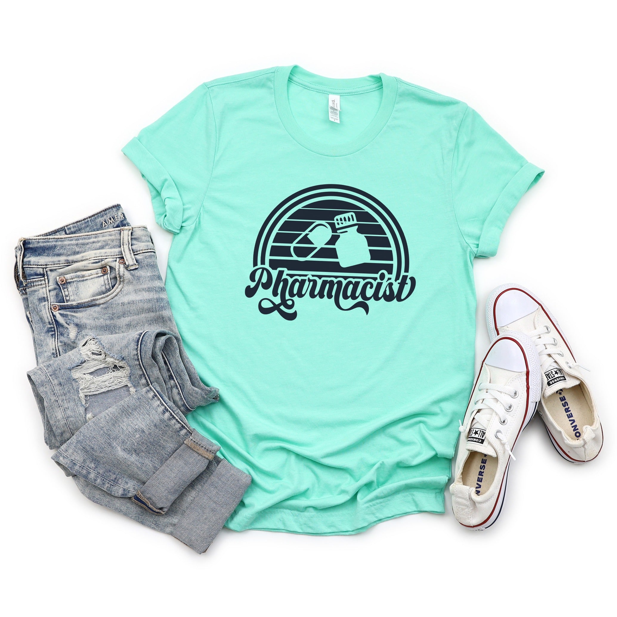 Pharmacist Graphic T-Shirt with Relaxed Fit Style