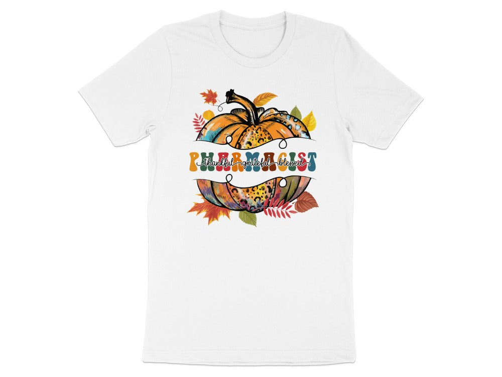 Thankful Grateful Blessed Pharmacist Tee