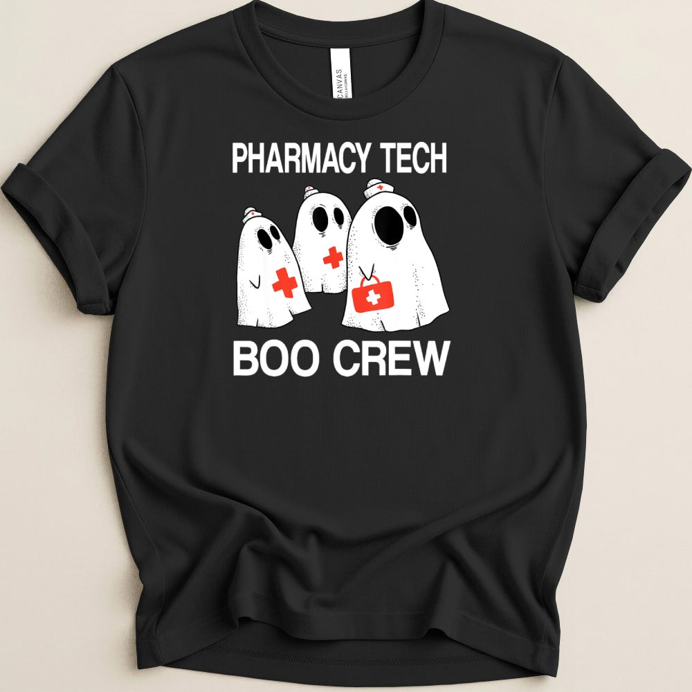Pharmacy Tech Boo Crew Tee