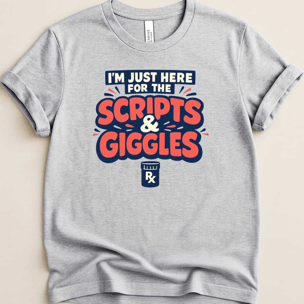 Scripts and Giggles Tee