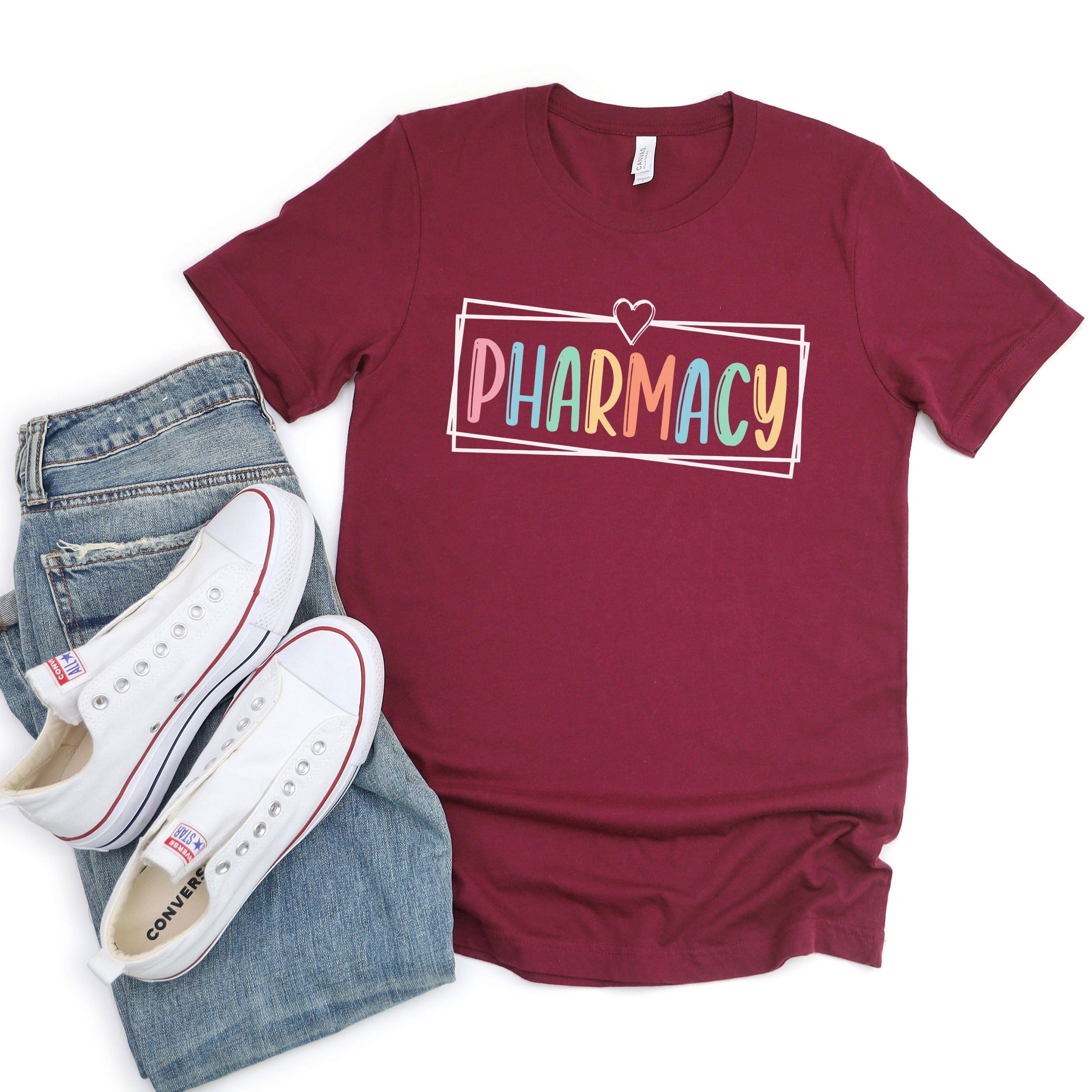 Pharmacy Graphic T-Shirt Comfortable Casual Top product type