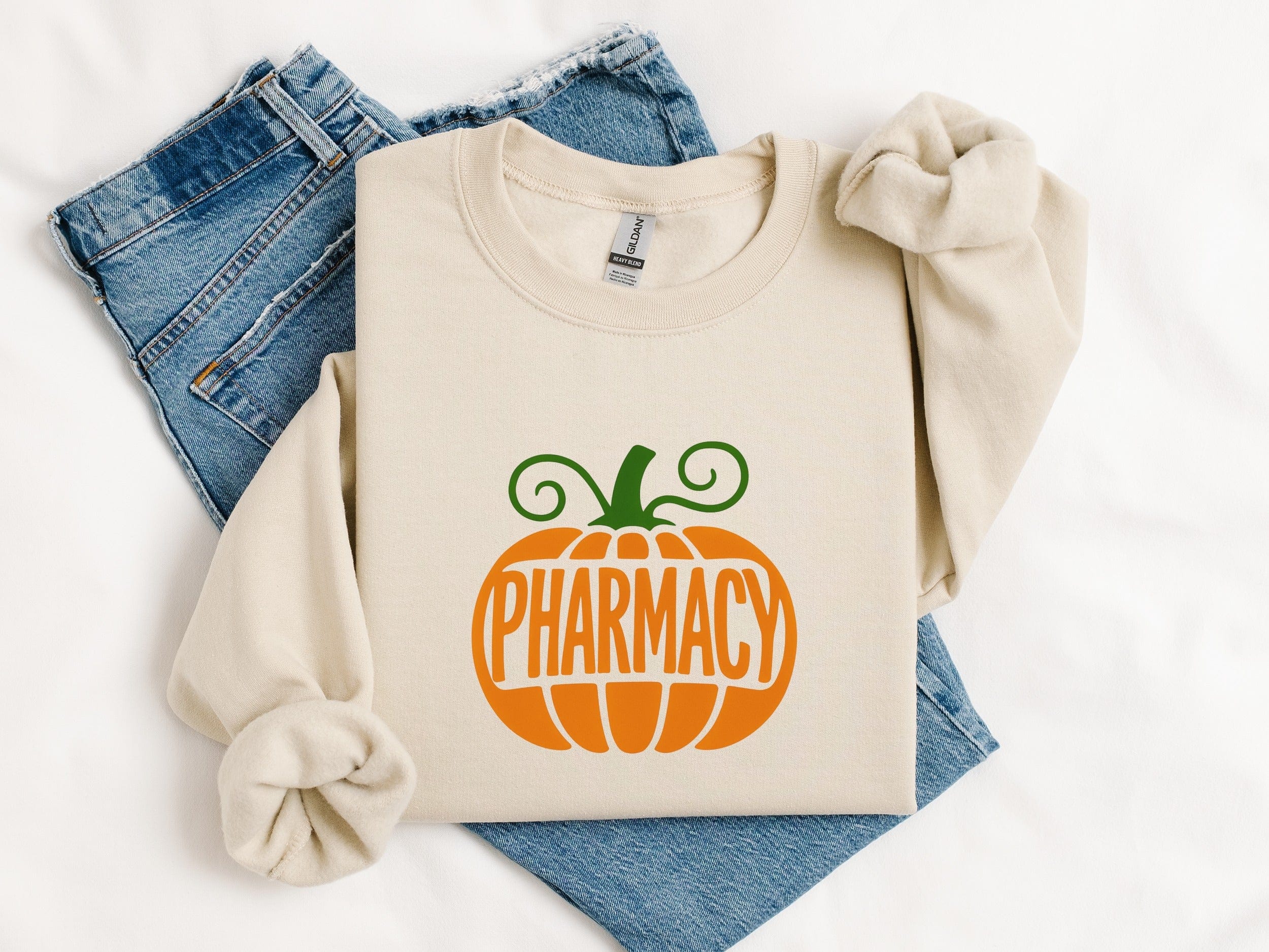 Pumpkin Pharmacy Graphic Long Sleeve Shirt product type