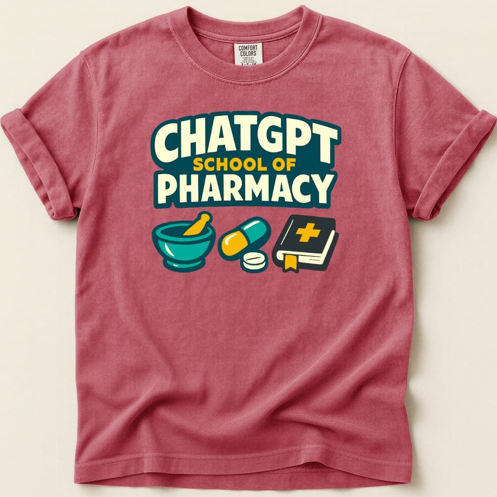 ChatGPT School of Pharmacy Tee