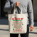12 Days of Pharmacy Christmas Tote Bag - Adverse Reactions