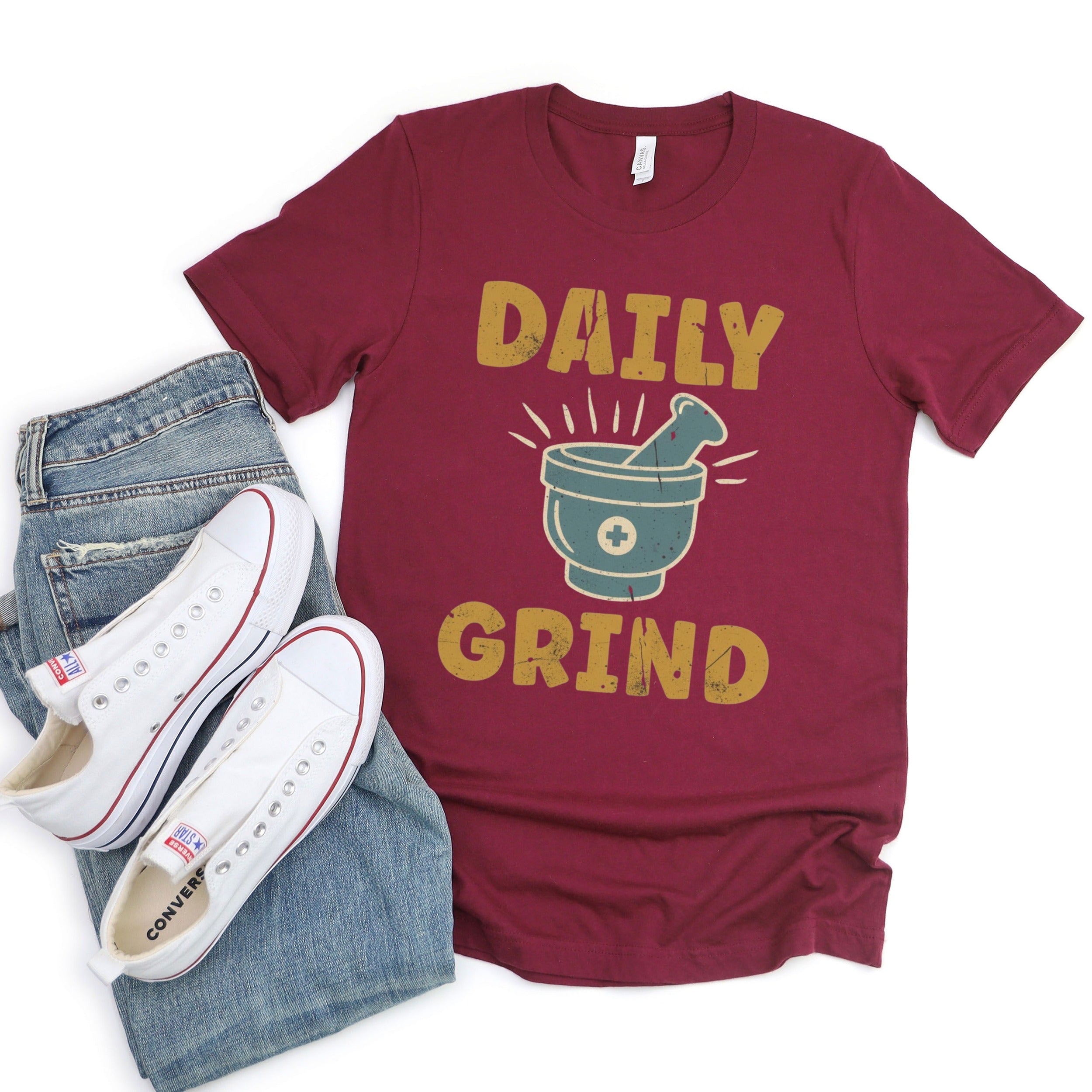 Daily Grind Tee Casual Graphic Shirt product type