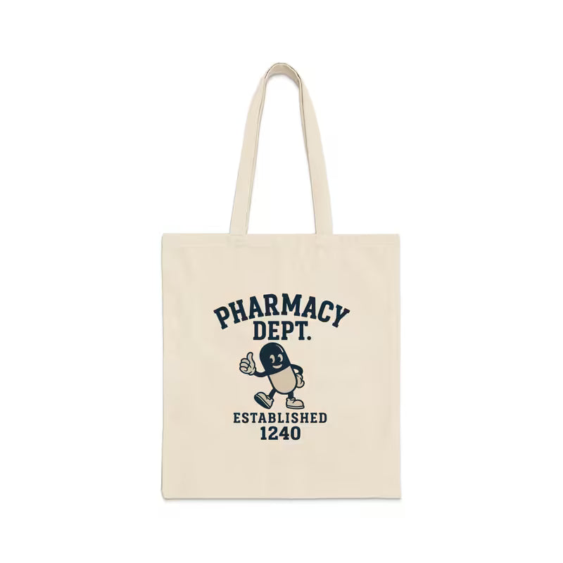 Pharmacy Dept 1240 Mascot Tote Bag