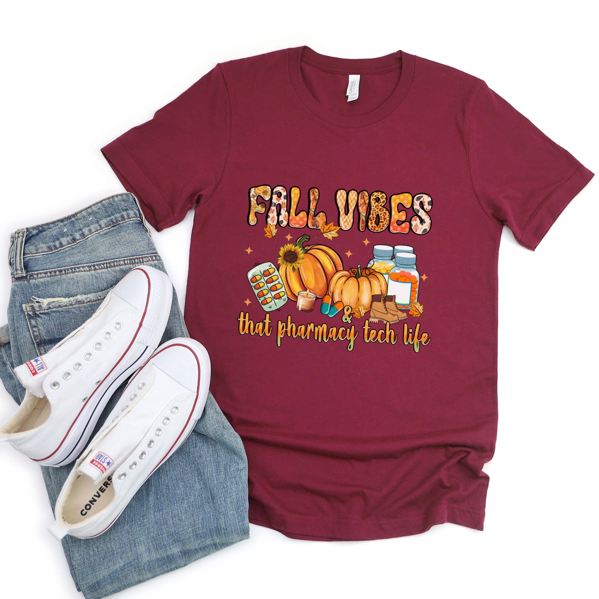 Fall Vibes That Pharmacy Tech Life T-shirt product