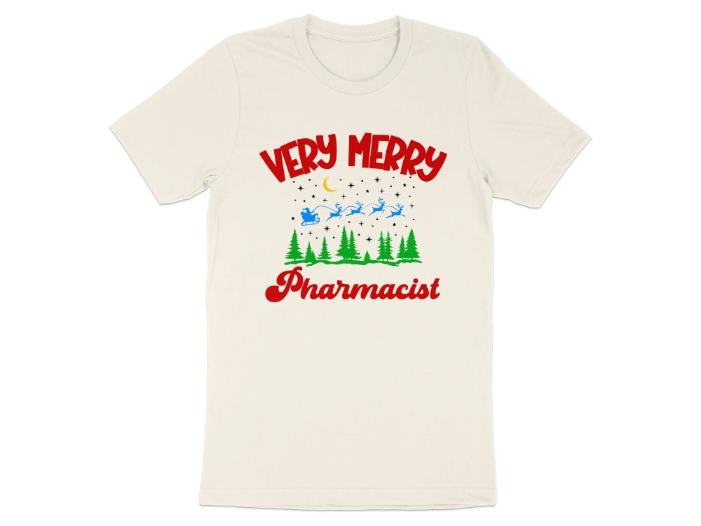 Very Merry Santa Pharmacist Tee