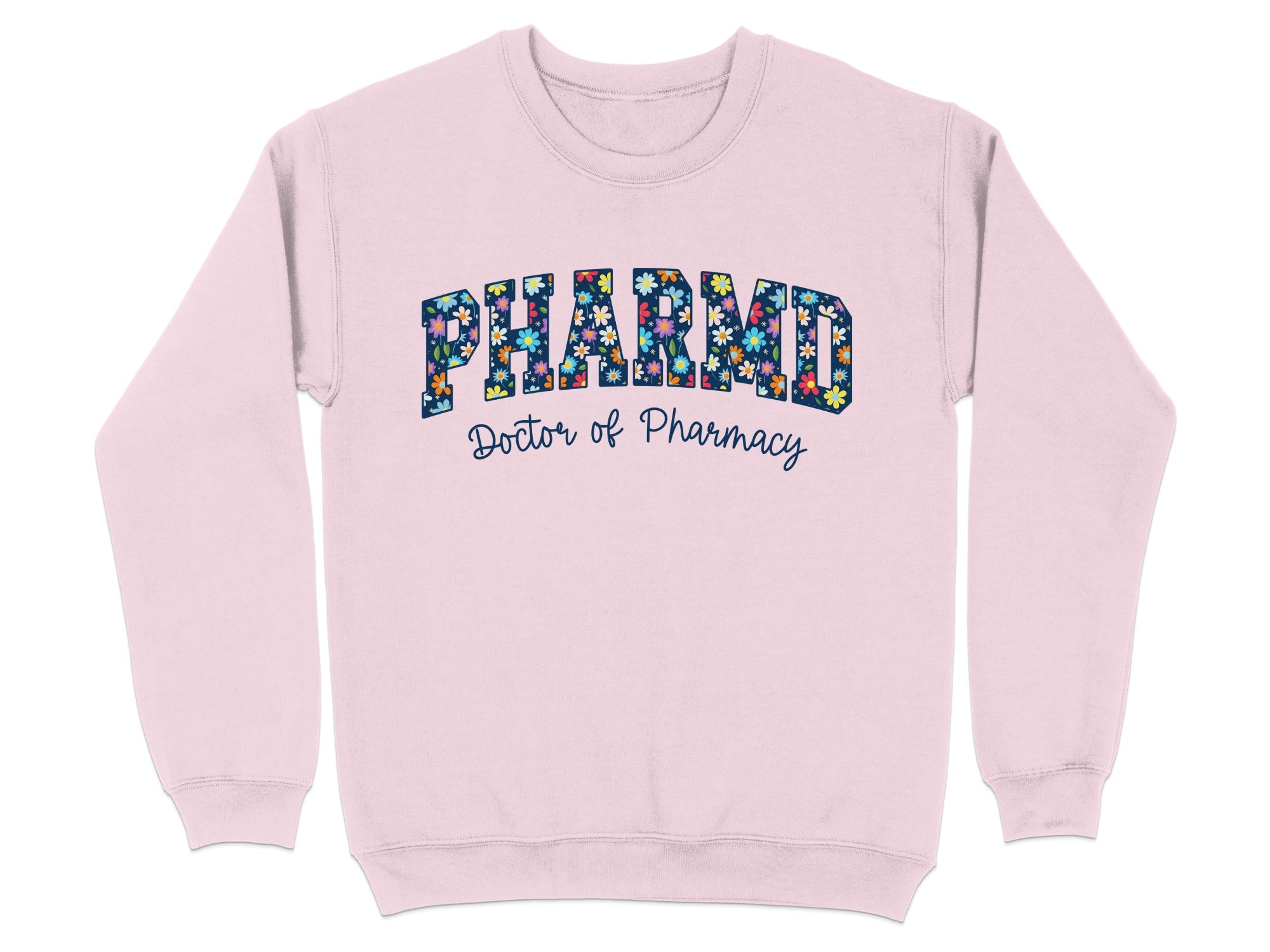 PHARMD Doctor of Pharmacy Floral Sweatshirt product type
PHARMD
Pharmacy
Pharmacist
DoctorofPharmacy
Student
Graduation
Medical
Healthcare
University
College
Professional
FloralPrint
Sweatshirt
PinkSweatshirt
Crewneck
LongSleeve
CozyApparel
AcademicGift
PharmacyLife
FuturePharmacist