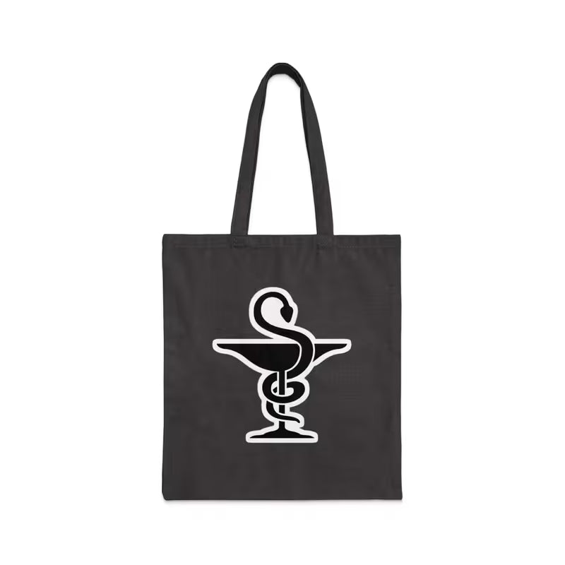 Bowl of Hygieia Pharmacy Symbol Tote Bag