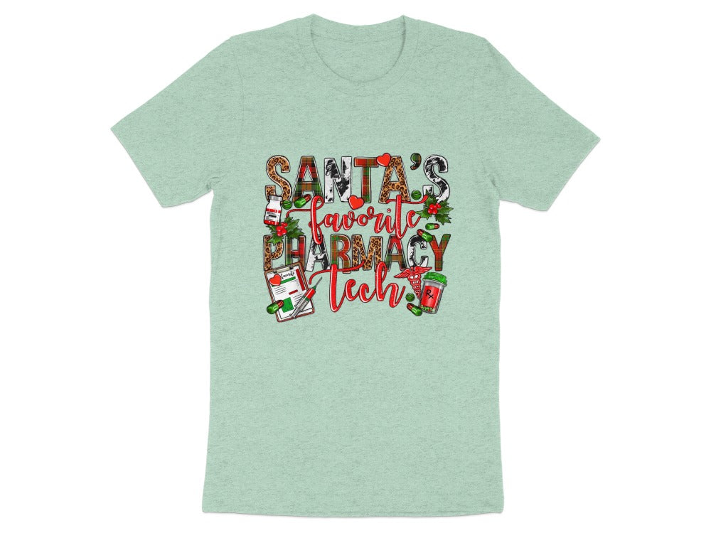 Santa’s Favorite Pharmacy Tech v4 Tee