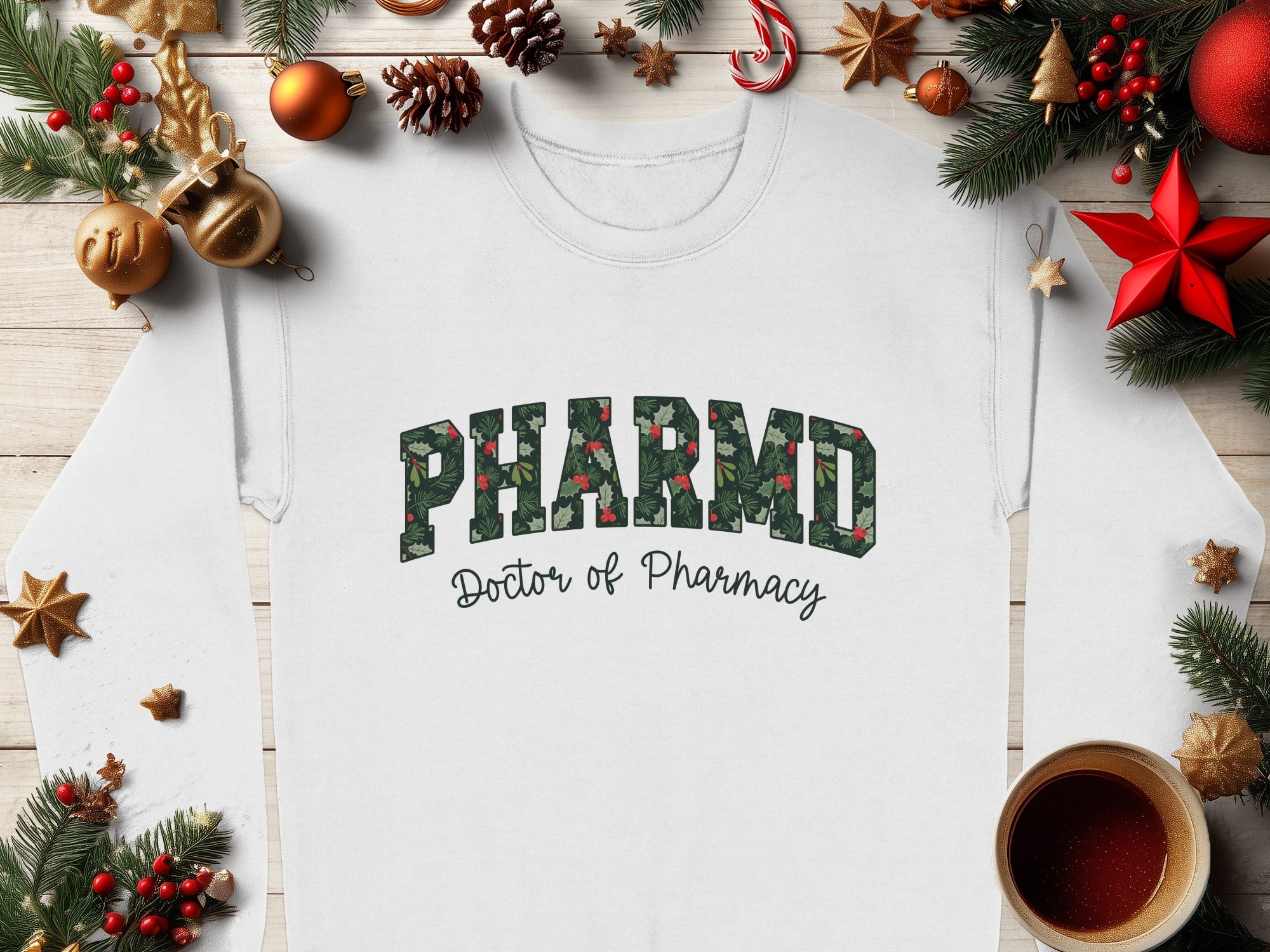 PHARMD Doctor of Pharmacy Crewneck Sweater