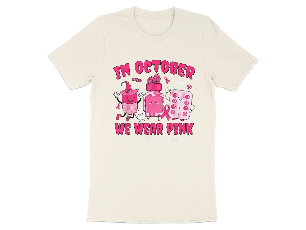 In October We Wear Pink Pharmacy Tech Tee