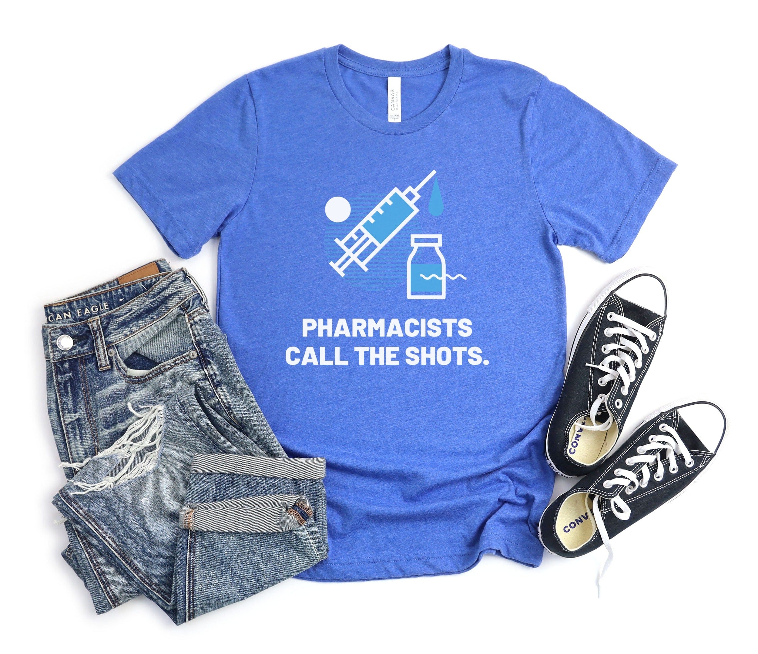 Pharmacists Call The Shots Comfortable T-Shirt product type