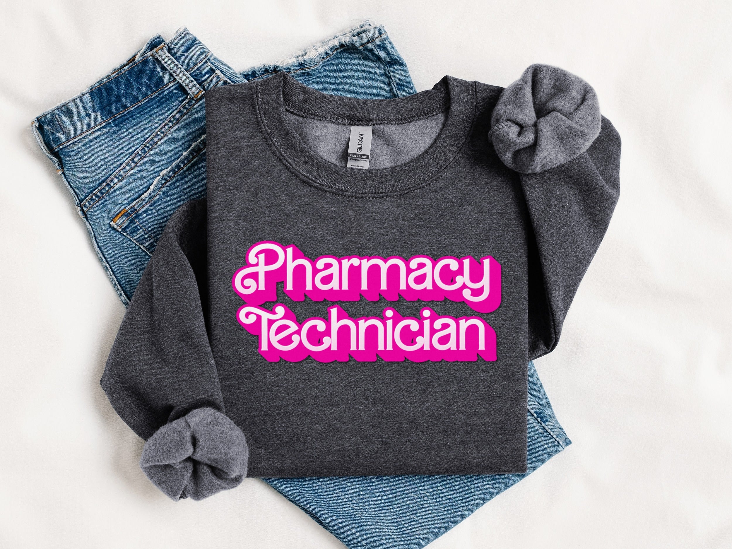 Pharmacy Technician Graphic Design Sweatshirt