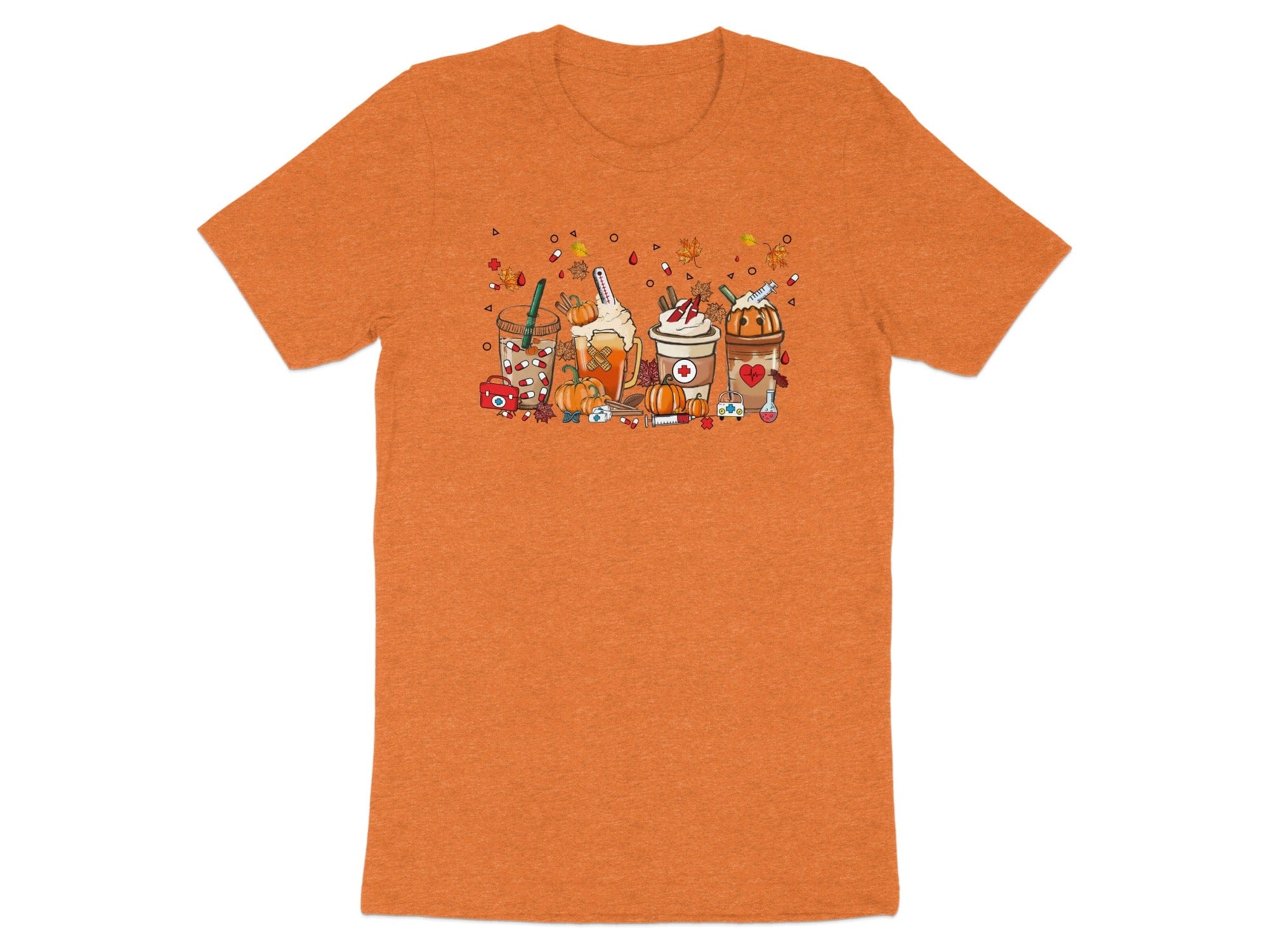 Festive Harvest Pumpkin Spice Latte Themed Shirt product type