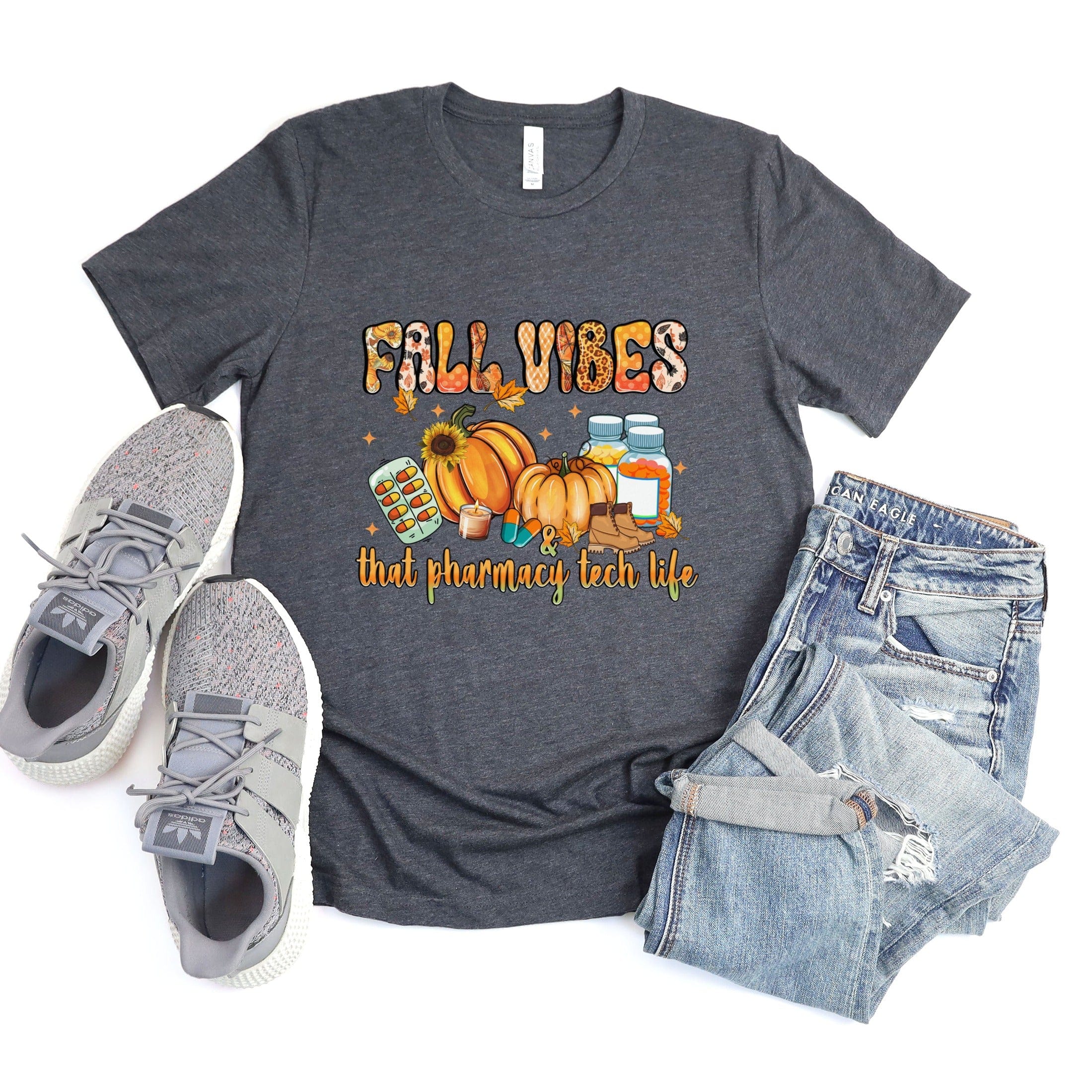 Fall Vibes That Pharmacy Tech Life Graphic T-shirt product
