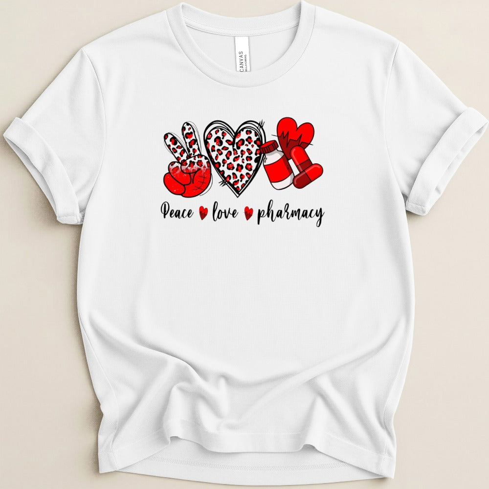 Peace Love Pharmacy v2 Tee