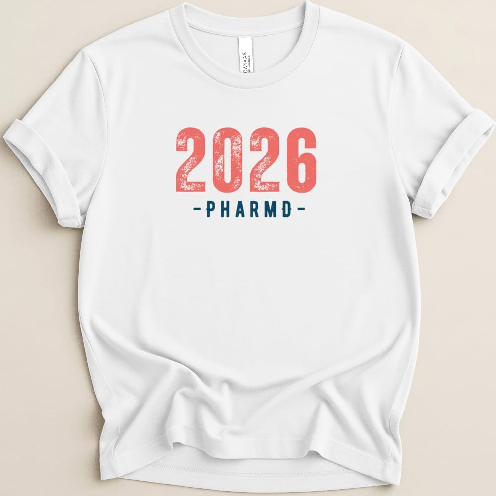 2026 PharmD Tee - Adverse Reactions