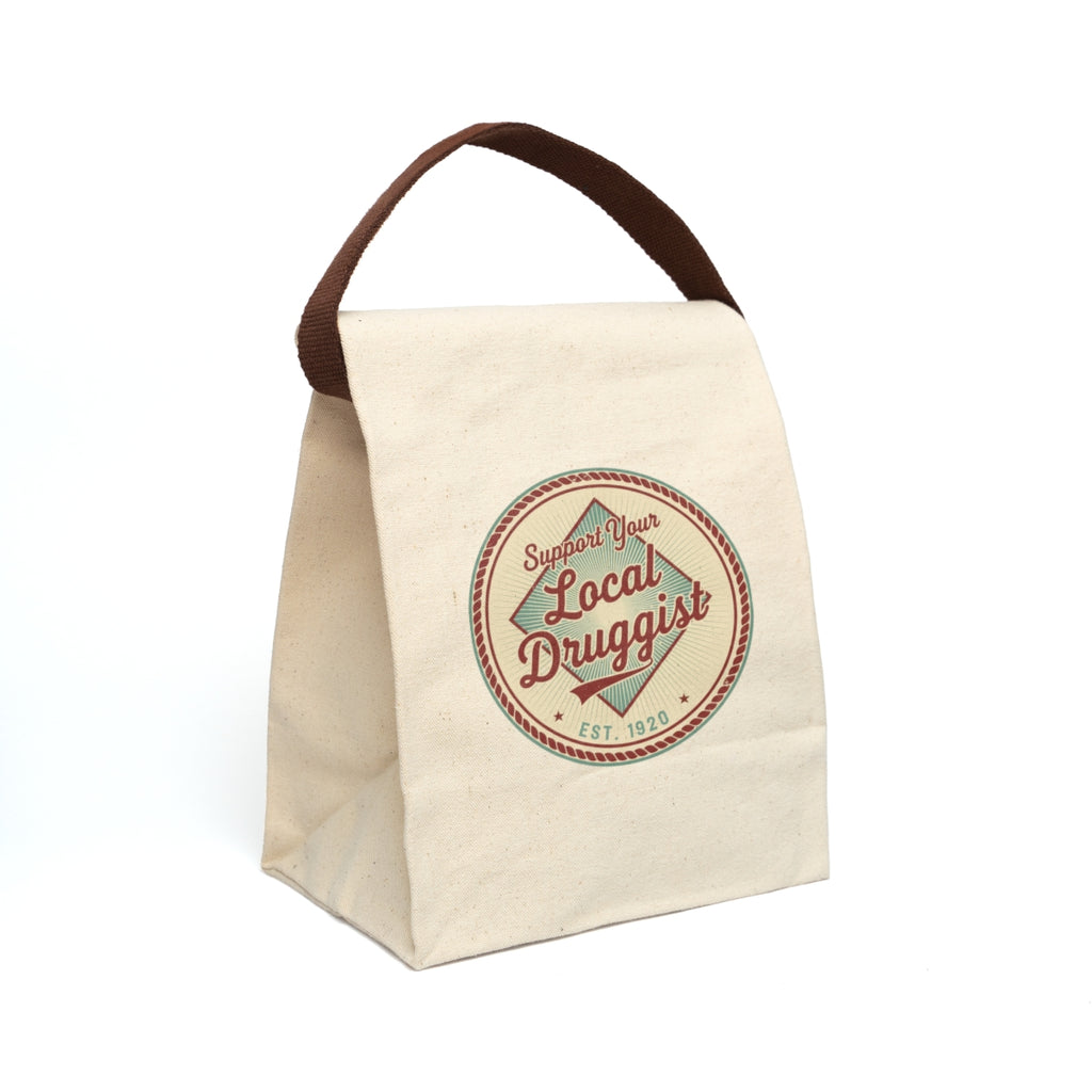 Support Your Local Druggist Lunch Bag Perfect Gift Option