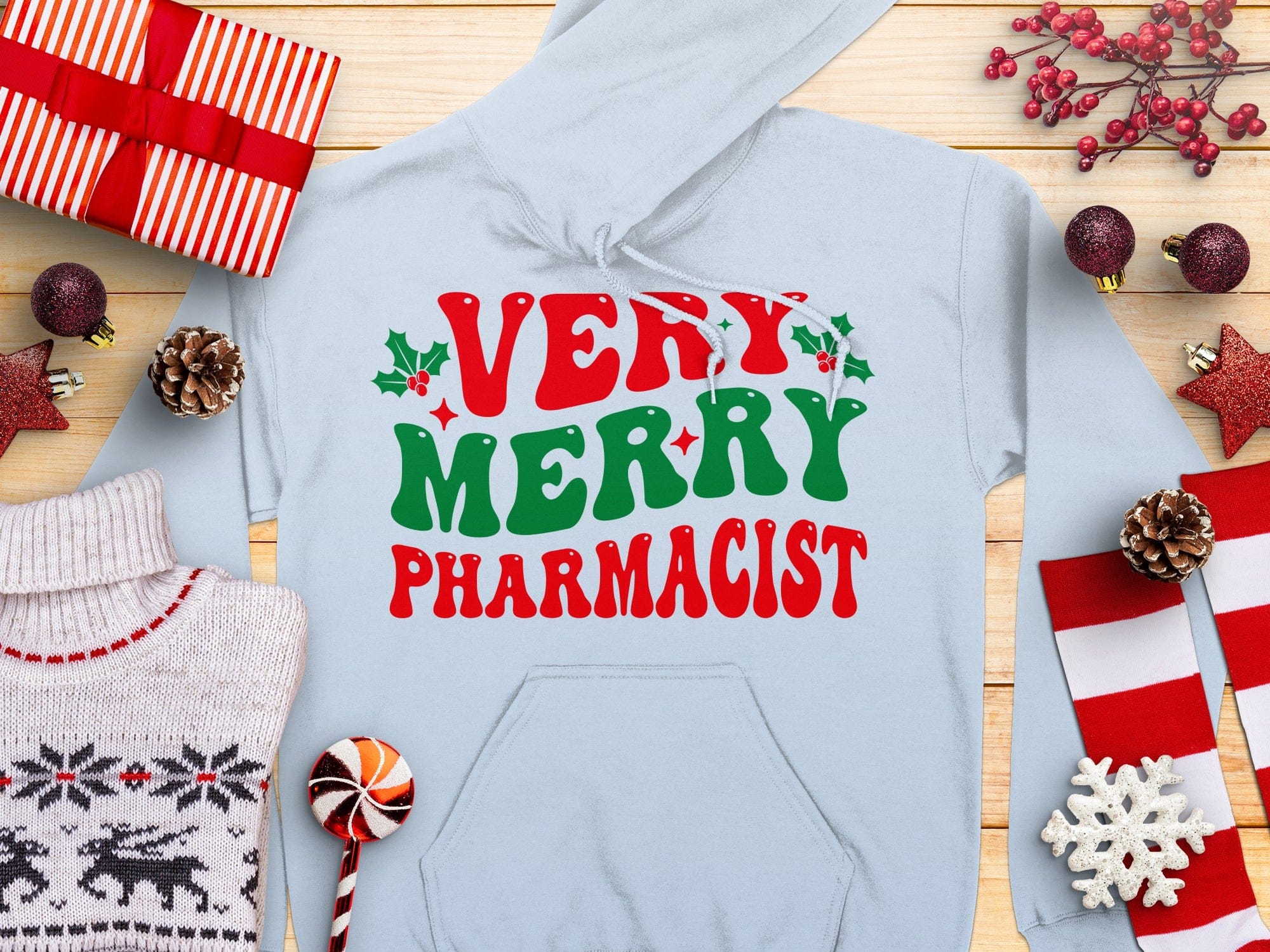 Very Merry Pharmacist Holiday Sweatshirt
