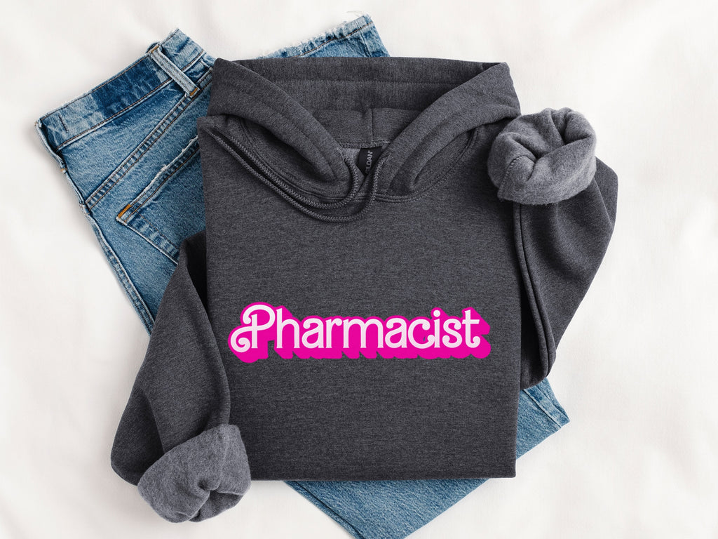 Pharmacist Hoodie with Rolled Sleeve Style