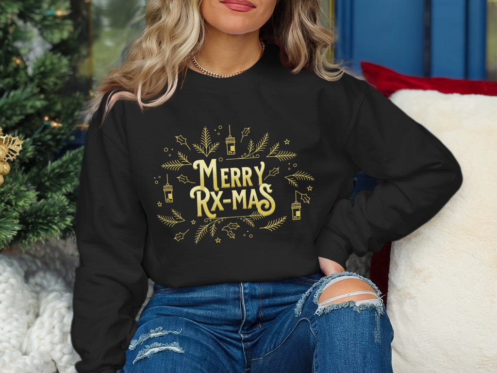 Merry Rx-Mas Festive Christmas Sweatshirt