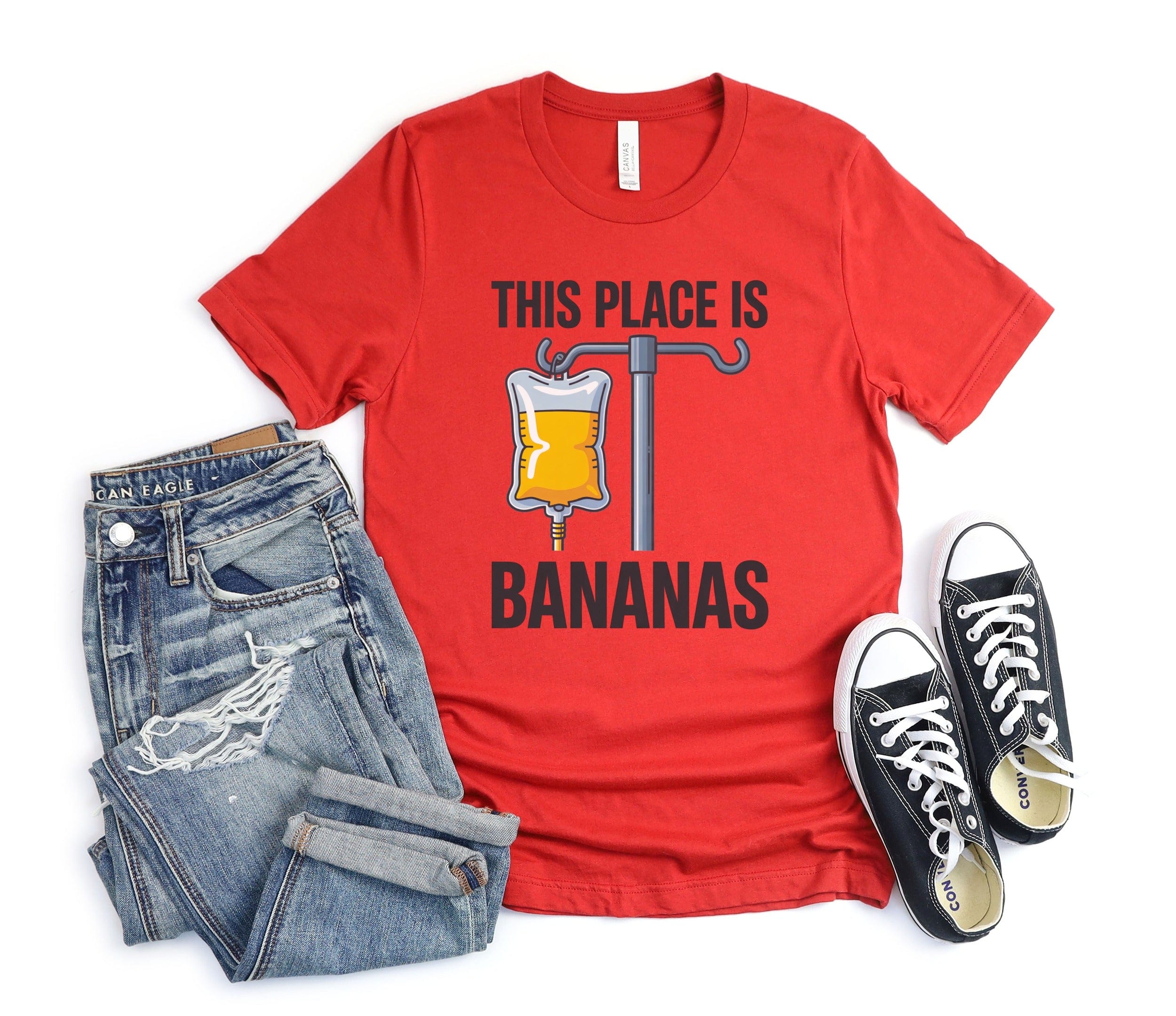This Place Is Bananas Funny T-Shirt product type