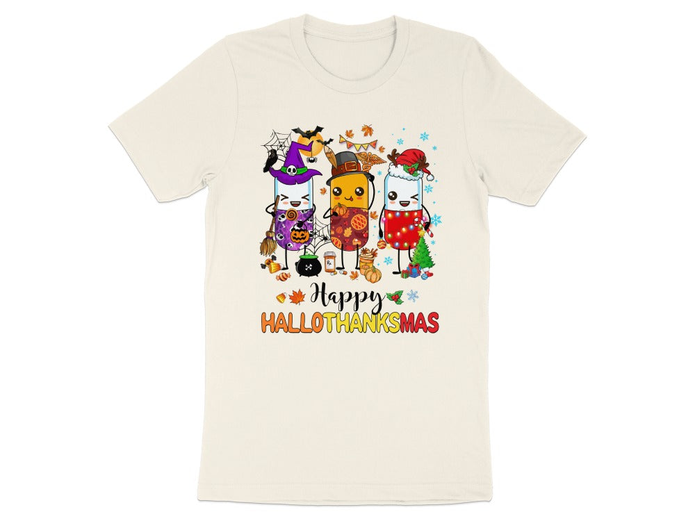 Happy HalloThanksMas Pharmacy Tee
