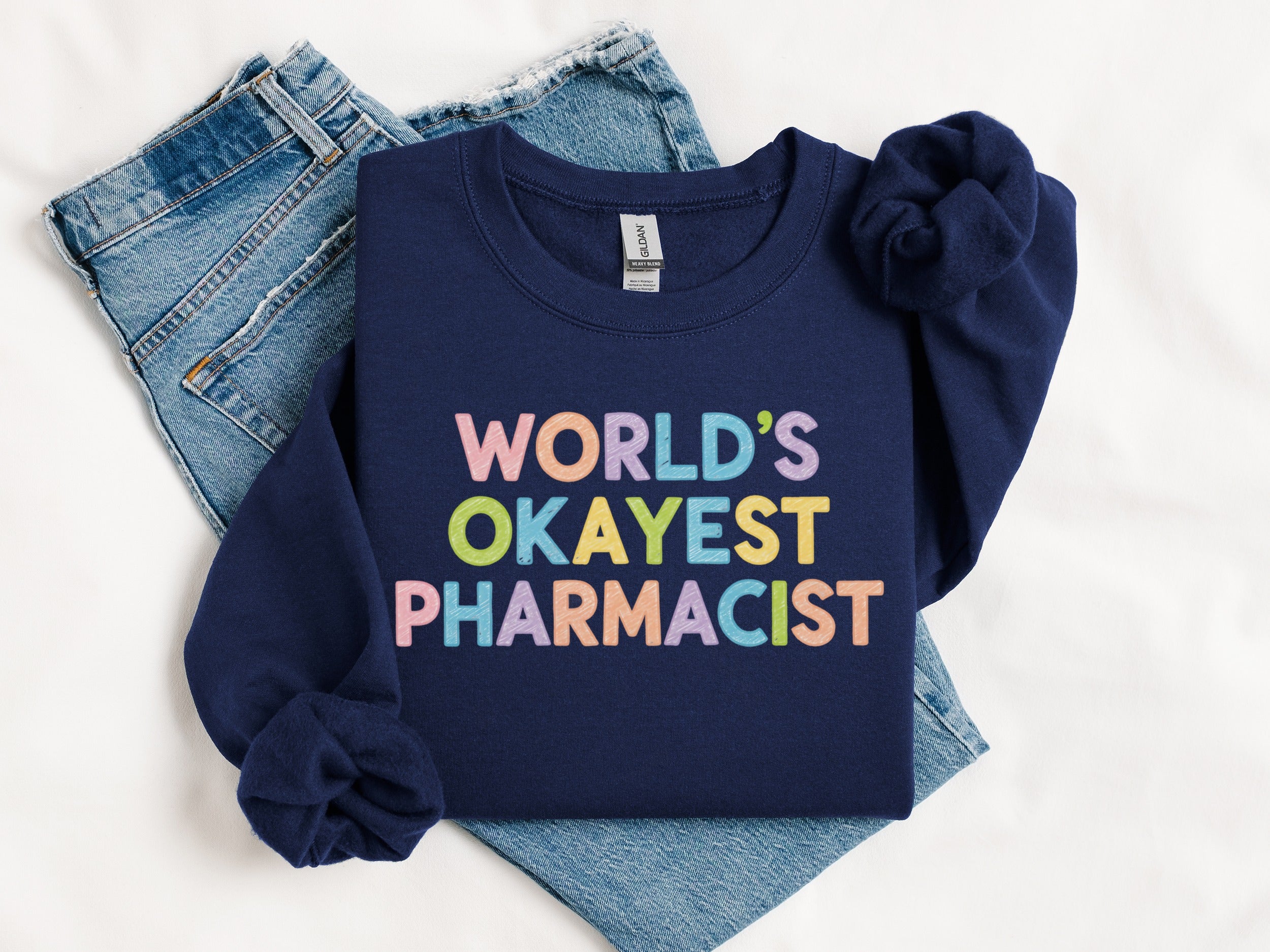 World's Okayest Pharmacist Graphic Tee