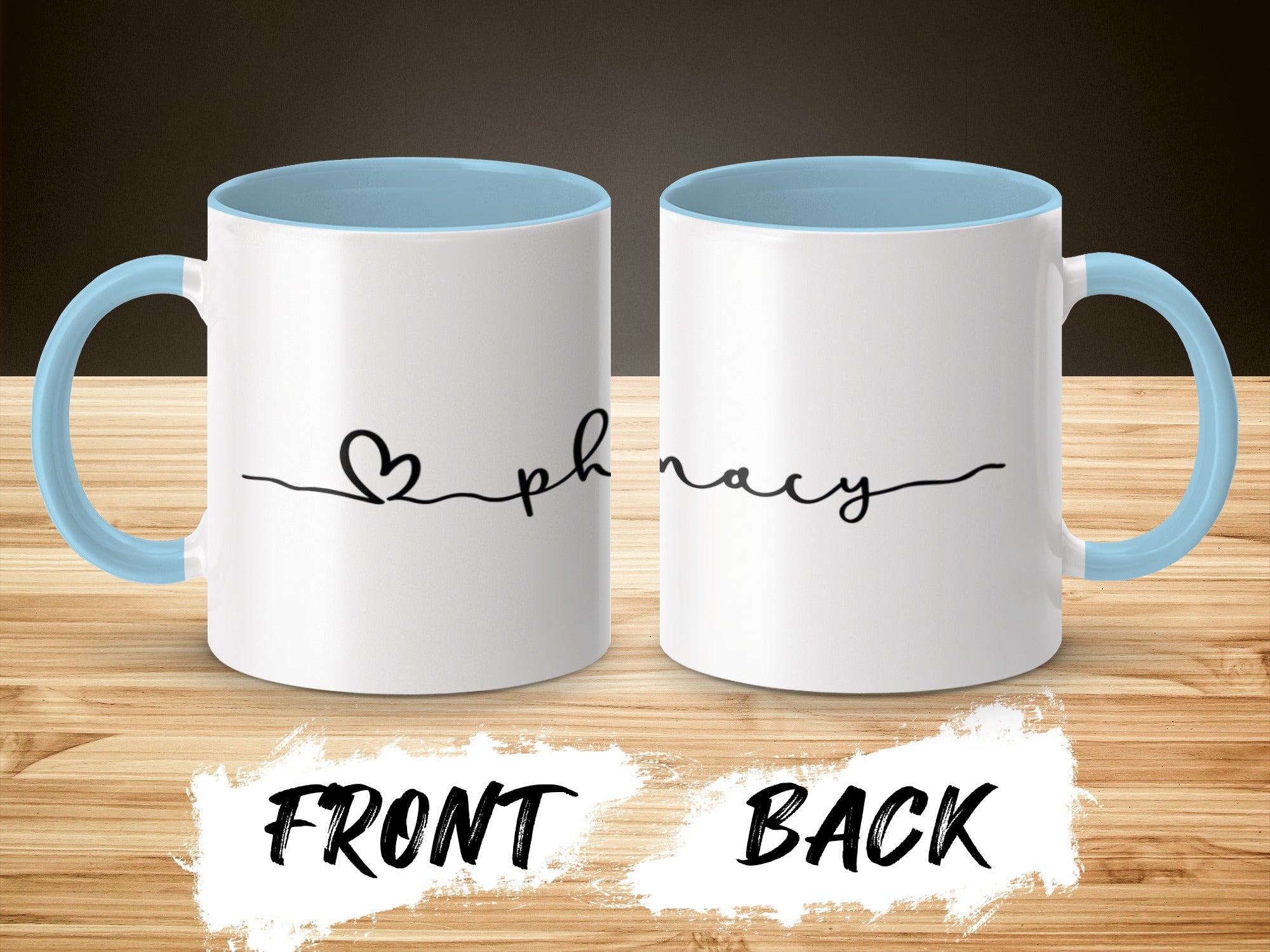 Phonacy Front Back Design Coffee Mug Product