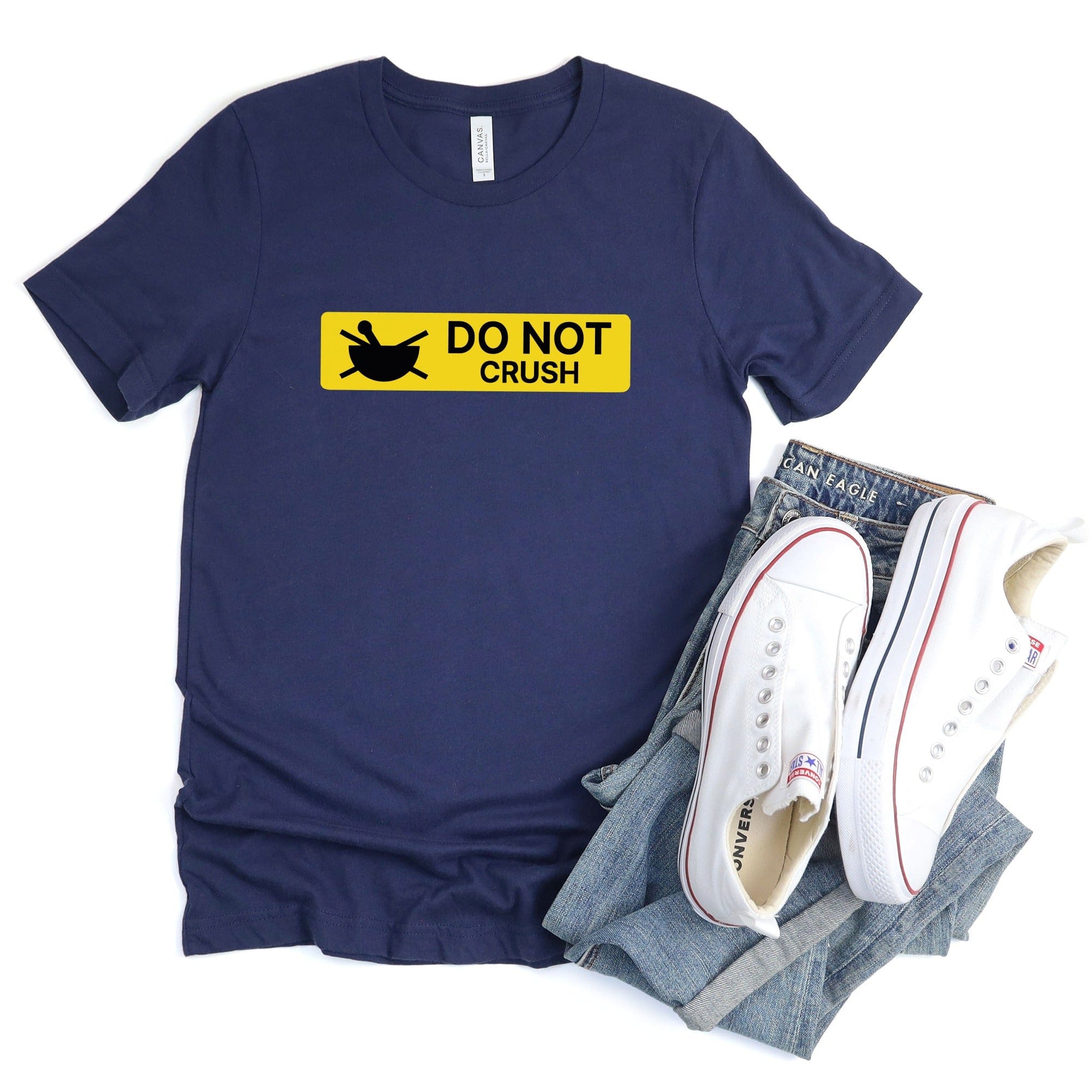 Do Not Crush Graphic Tee Casual Fashion Product