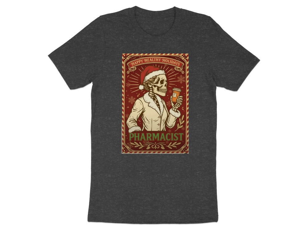 Christmas Tarot Card Pharmacist Tee