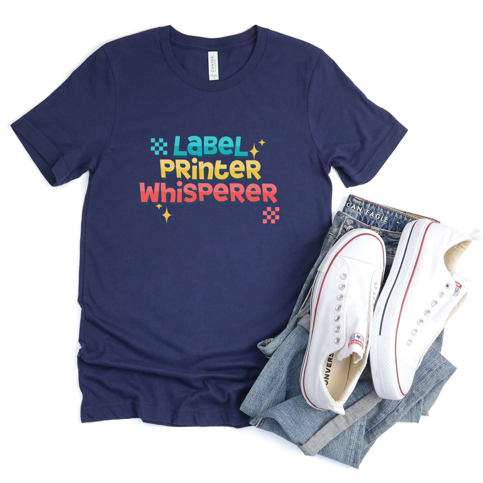 Label Printer Whisperer Graphic T-Shirt product type