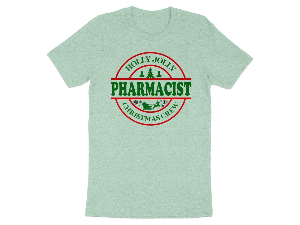 Holly Jolly Badge Pharmacist Tee