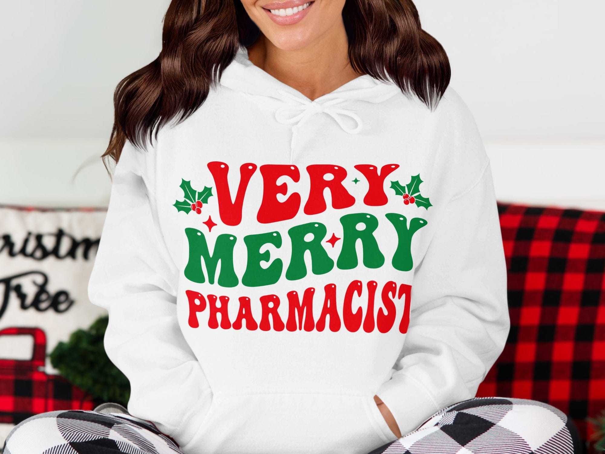 Very Merry Pharmacist Christmas Hoodie Product