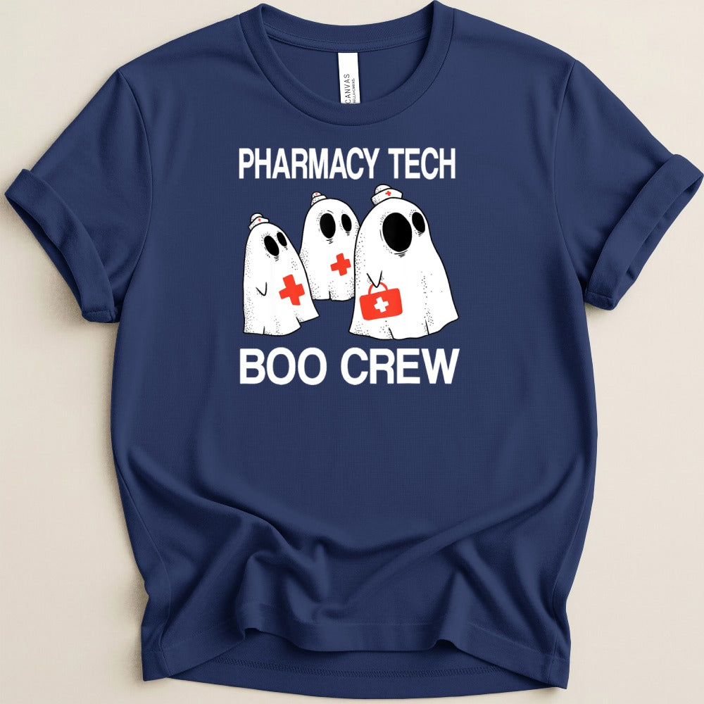 Pharmacy Tech Boo Crew Tee